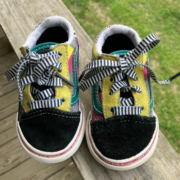 Vans Off The Wall toddler size 4 Old Skool Disarray - Picture 3 of 4
